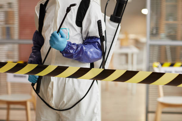 Professional Biohazard technician working in Rockford, IL